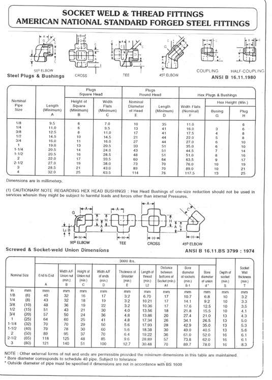 Socket Weld Fittings, Threaded Fittings, Forged Steel Fittings, Steel Plugs & Bushings, Union, Mumbai, India